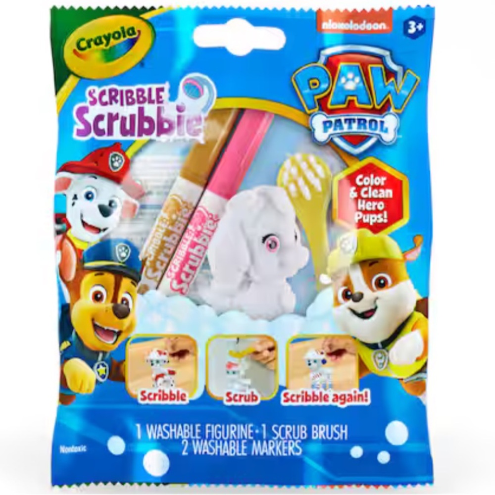 Set 2 Paw Patrol Crayola Scribble Scrubbies - NEW - Picture 3 of 4